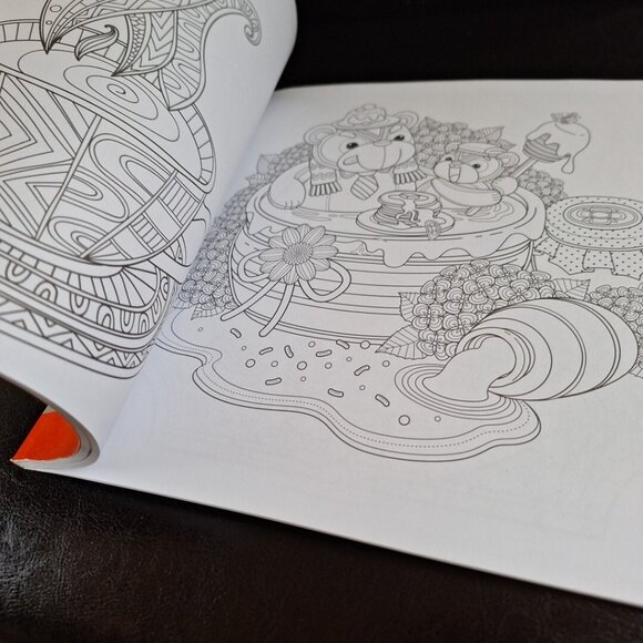 The Colours of Treasures and Trinkets Adult Coloring Book NEW - Picture 5 of 14